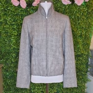 Polo by Ralph Lauren Women's Gray Plaid Blazer